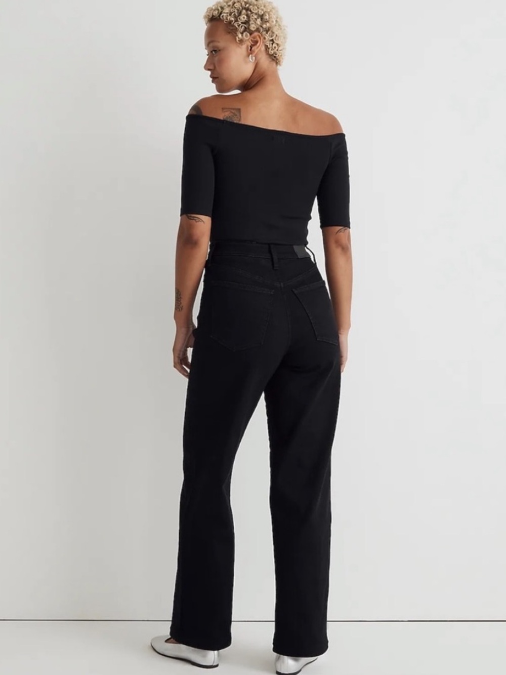Madewell NWT The Tall Curvy Perfect Vintage Wide Leg Jeans High Rise Size 25T - Picture 6 of 16